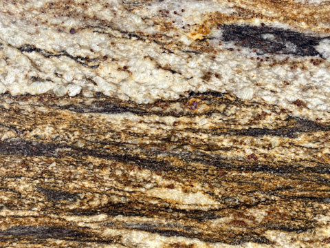 Black Savannah Satin Granite Slab