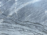 Grey Canyon Polished Quartzite Slab